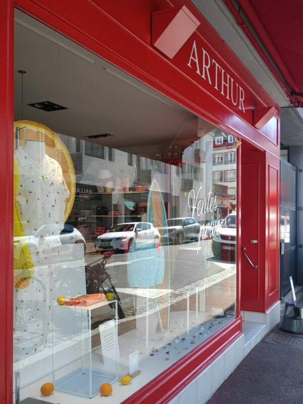 Peinture de devanture de magasin